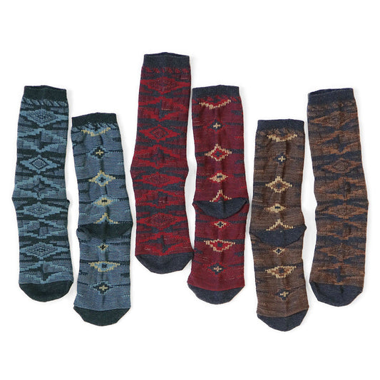 Kapital Black Navajo Socks