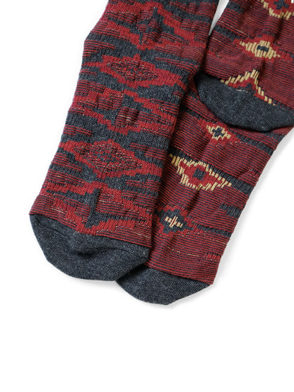 Kapital Black Navajo Socks