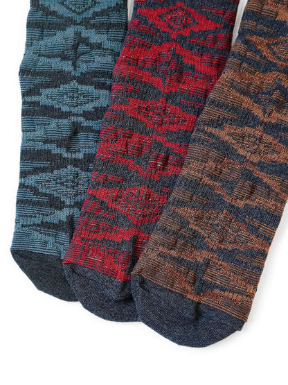 Kapital Black Navajo Socks