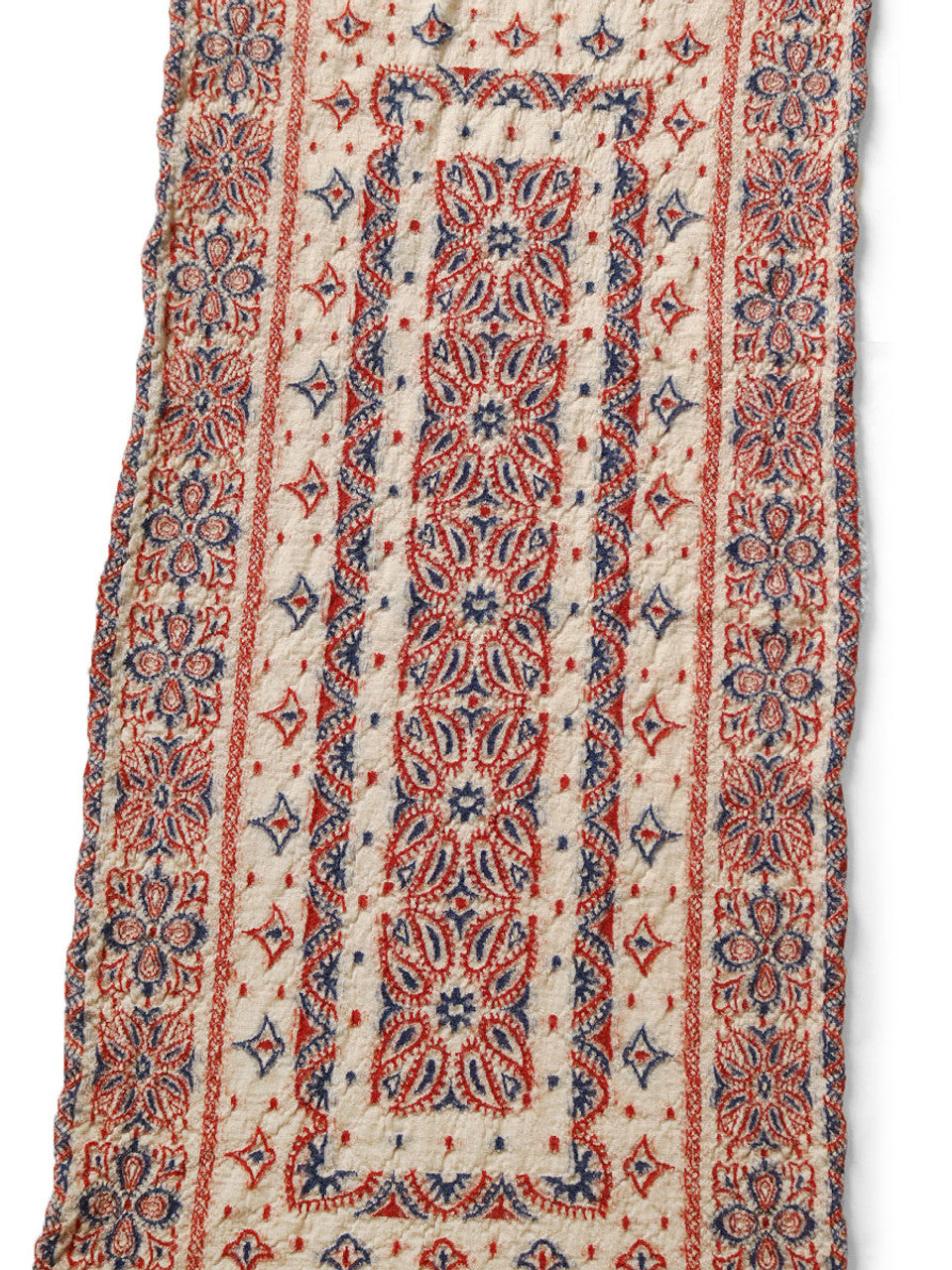 Kapital Colorful Big Felted Wool Bandana Muffler Scarf