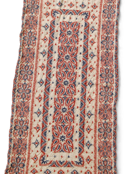 Kapital Colorful Big Felted Wool Bandana Muffler Scarf