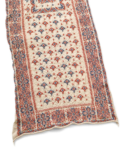 Kapital Colorful Big Felted Wool Bandana Muffler Scarf