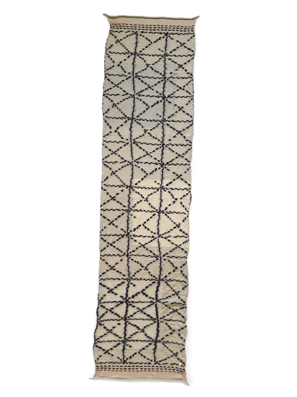 Kapital Felted Wool Sashiko Happy Scarf
