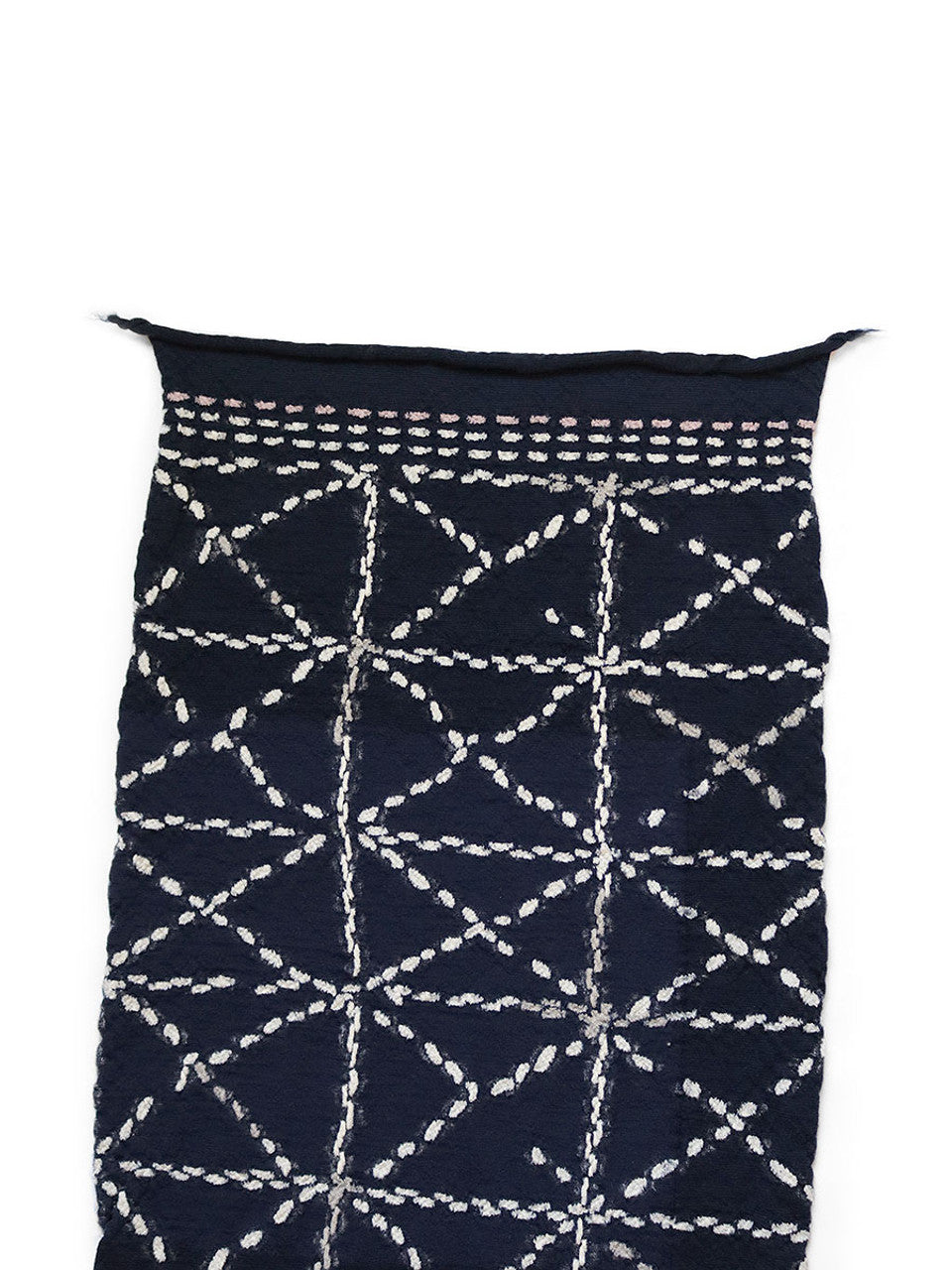 Kapital Felted Wool Sashiko Happy Scarf