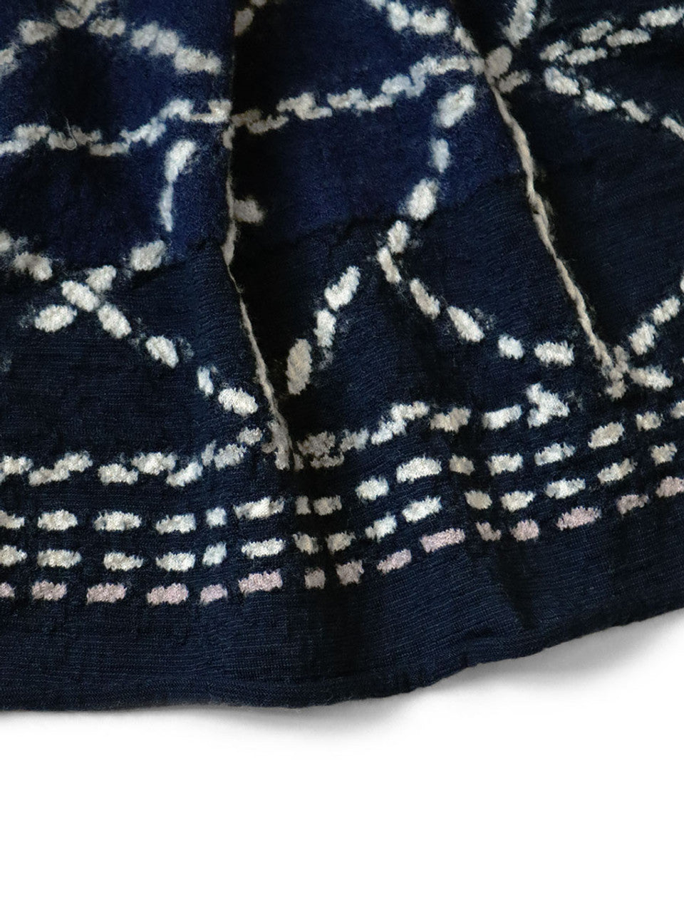 Kapital Felted Wool Sashiko Happy Scarf