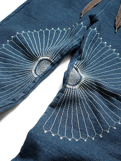 Kapital IDG Fleece Rib Sweatpants (Furoshiki Embroidery)