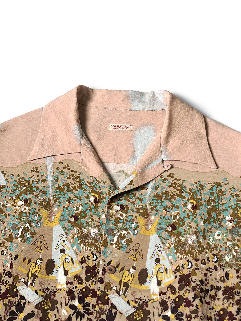 Kapital Rayon Navajoland Print Aloha Shirt