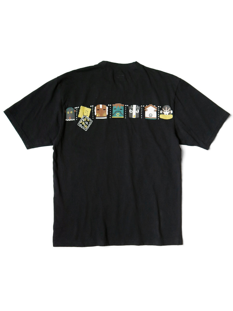 Kapital Tenjiku Crew T-Shirt (Peckish & Kachina Print