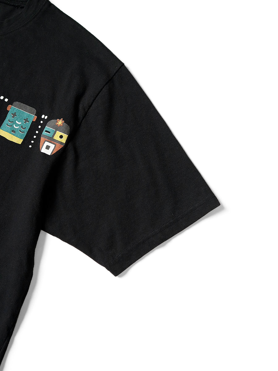 Kapital Tenjiku Crew T-Shirt (Peckish & Kachina Print