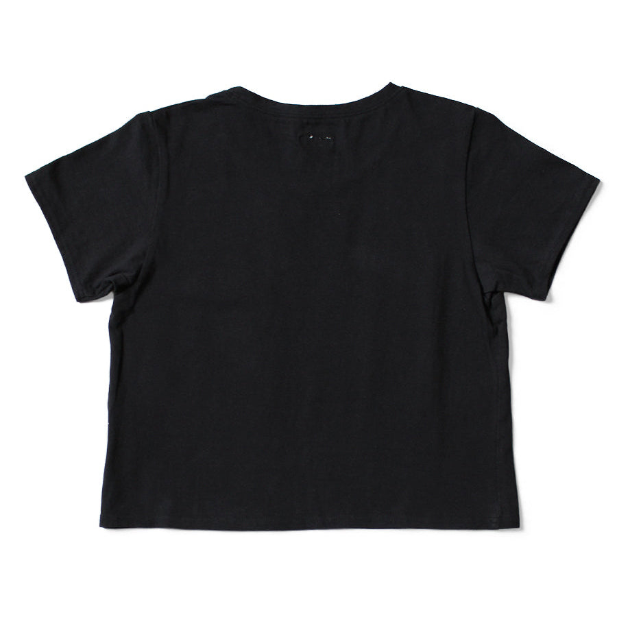 Kapital Jersey Cropped T-Shirt (1 Trout Peckish Rainbowy Print)