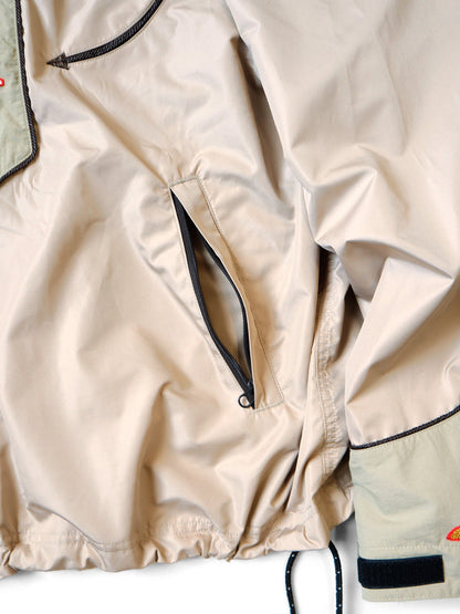 Kapital Poly Taffeta Tennessee Cornflower Parka