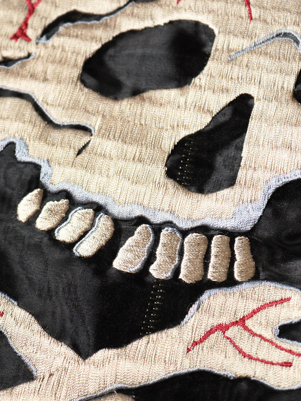 Kapital Sheer Pearl Mosquito Guard Souvenir Jacket (Rain Skull)