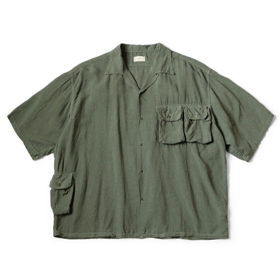 Kapital Soft Linen Hunting Nam Aloha Shirt