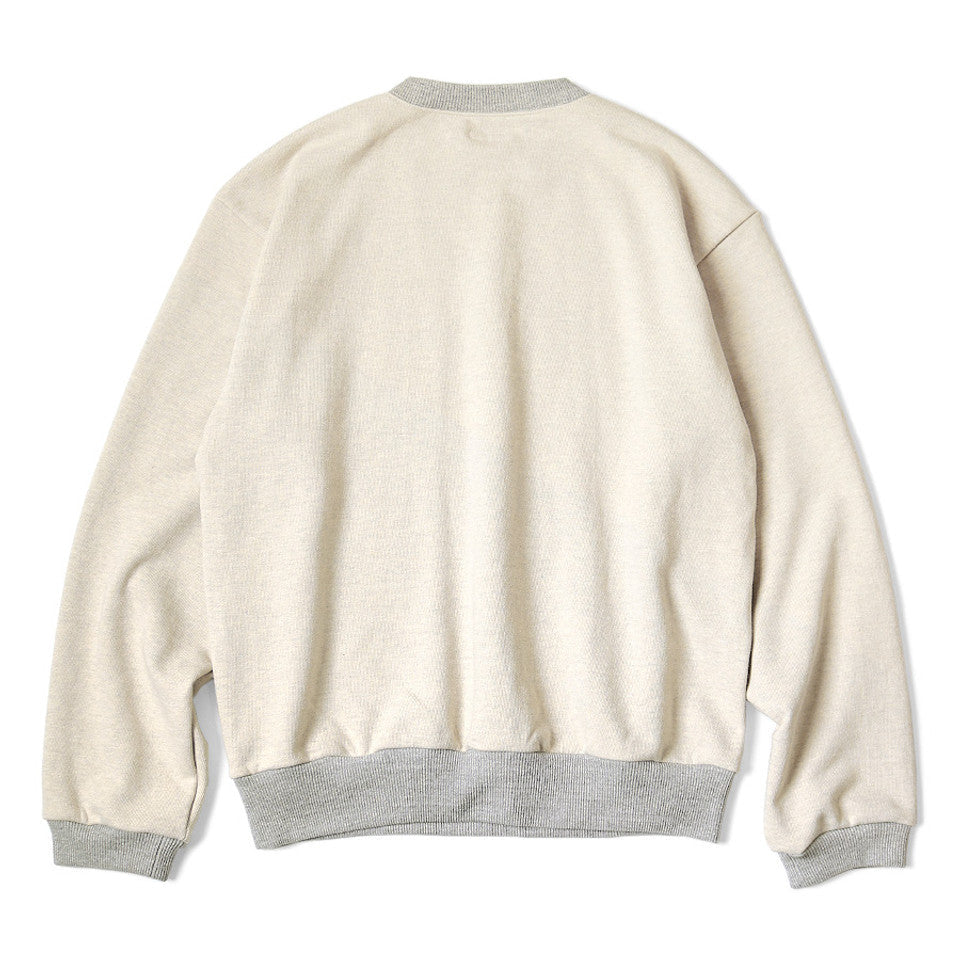 Kapital Top Fleece Crewneck Sweatshirt (Peckish Little Bear Print)