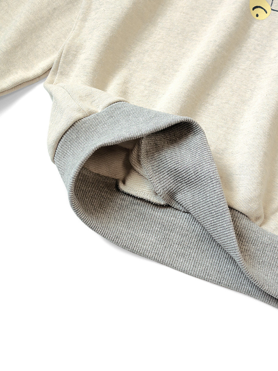 Kapital Top Fleece Crewneck Sweatshirt (Peckish Little Bear Print)