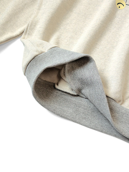 Kapital Top Fleece Crewneck Sweatshirt (Peckish Little Bear Print)