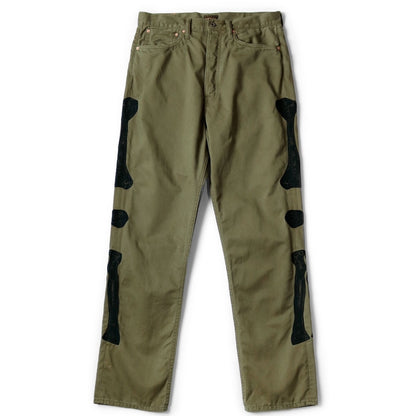 Kapital Chino Mexican Tuxedo 5P Okagilly Pants