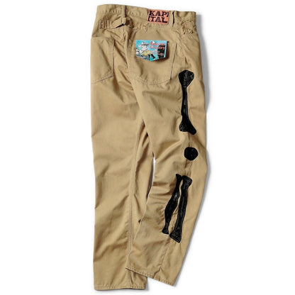 Kapital Chino Mexican Tuxedo 5P Okagilly Pants