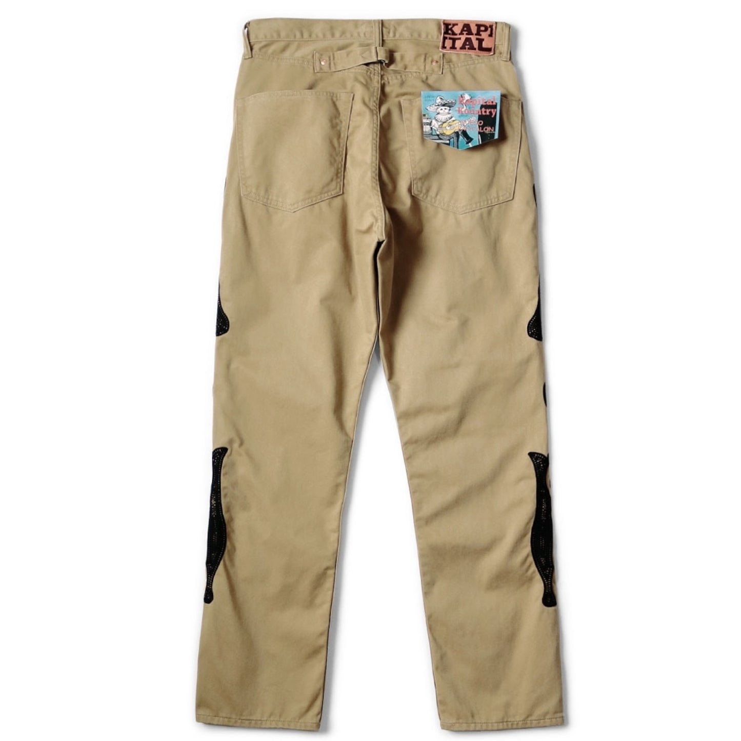 Kapital Chino Mexican Tuxedo 5P Okagilly Pants