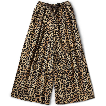 Kapital Combed Burberry Leopard Print Rude Baggy Pants
