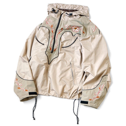 Kapital Poly Taffeta Tennessee Cornflower Parka