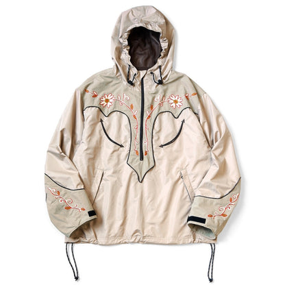 Kapital Poly Taffeta Tennessee Cornflower Parka
