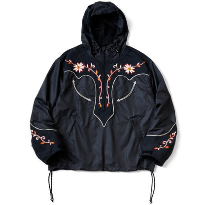 Kapital Poly Taffeta Tennessee Cornflower Parka