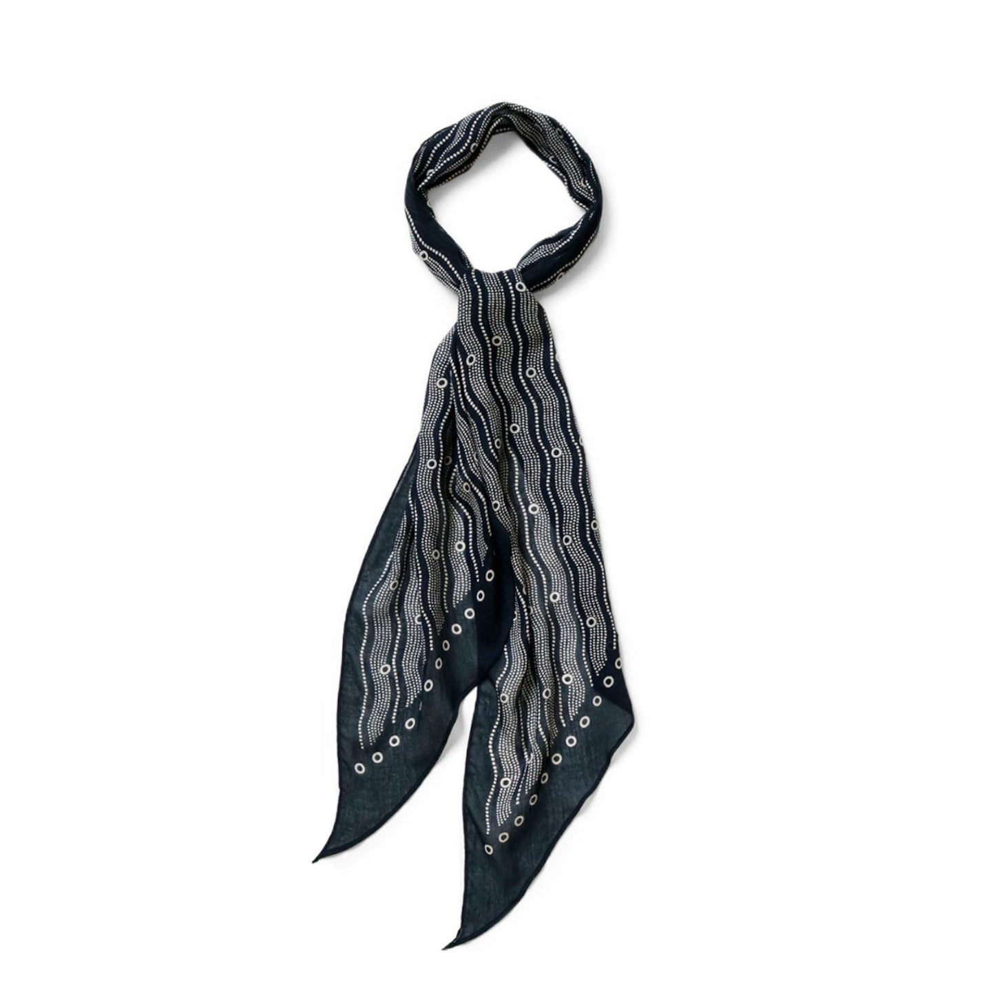 Kapital Rayon Souffle Pattern Stole