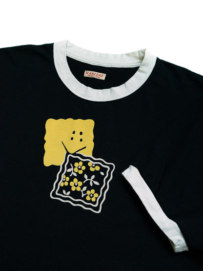 Kapital Tenjiku Ringer T (Peckish Rainbowy)