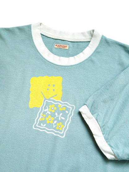 Kapital Tenjiku Ringer T (Peckish Rainbowy)