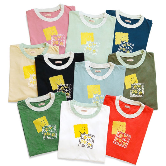 Kapital Tenjiku Ringer T (Peckish Rainbowy)