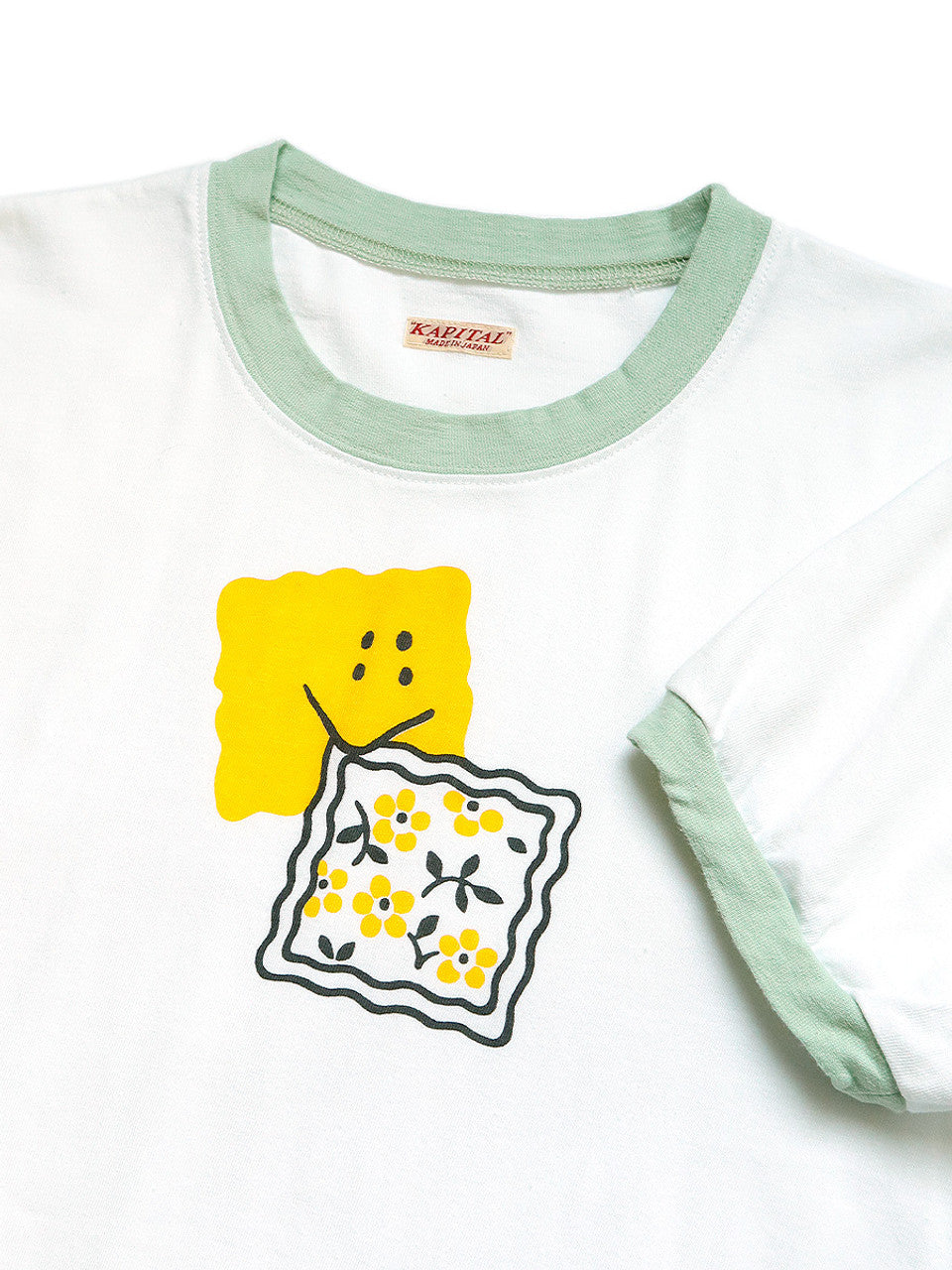 Kapital Tenjiku Ringer T (Peckish Rainbowy)