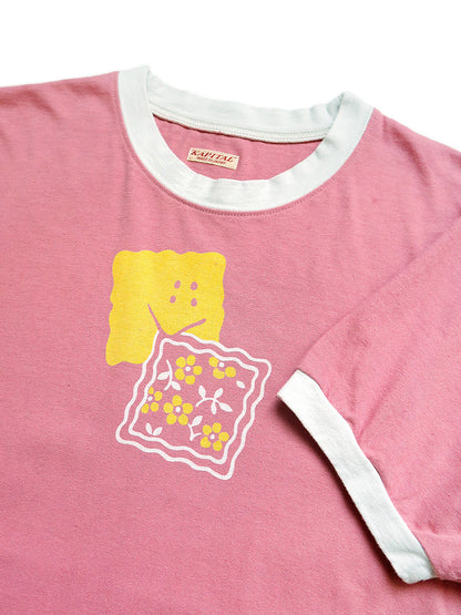 Kapital Tenjiku Ringer T (Peckish Rainbowy)