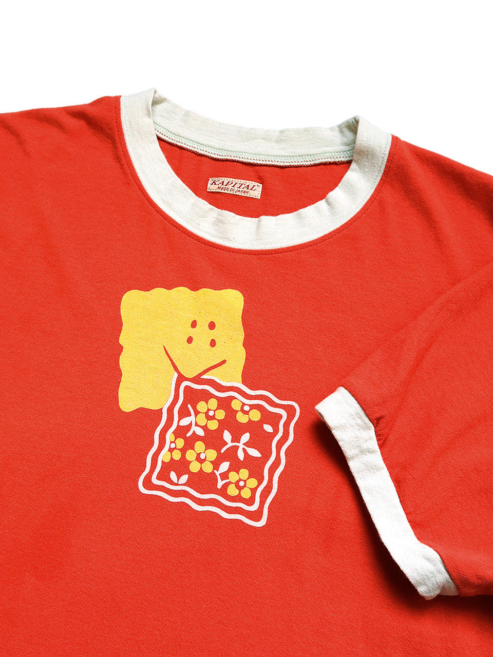 Kapital Tenjiku Ringer T (Peckish Rainbowy)
