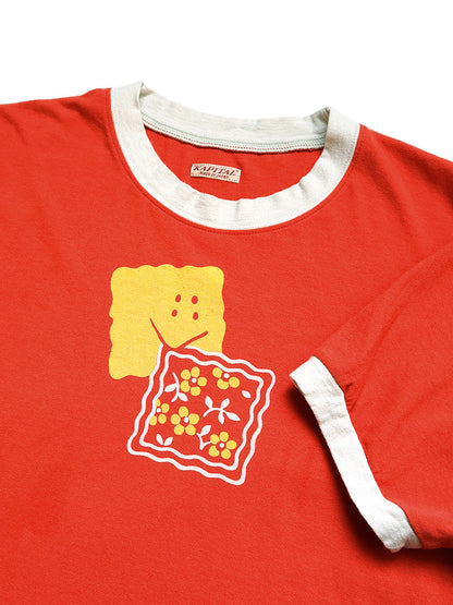 Kapital Tenjiku Ringer T (Peckish Rainbowy)