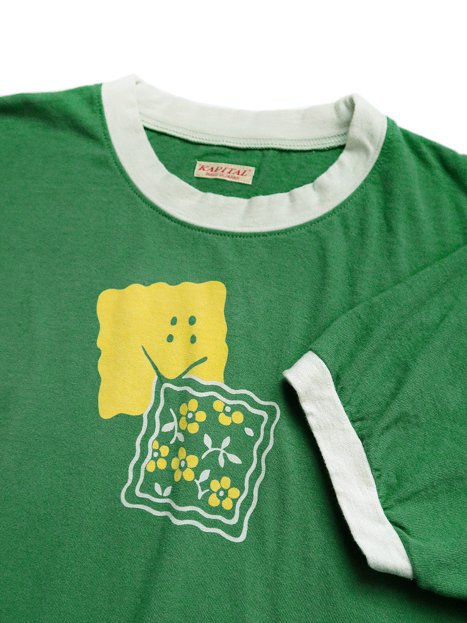 Kapital Tenjiku Ringer T (Peckish Rainbowy)