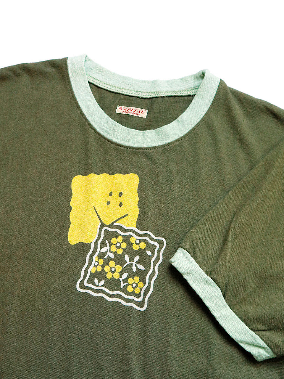 Kapital Tenjiku Ringer T (Peckish Rainbowy)