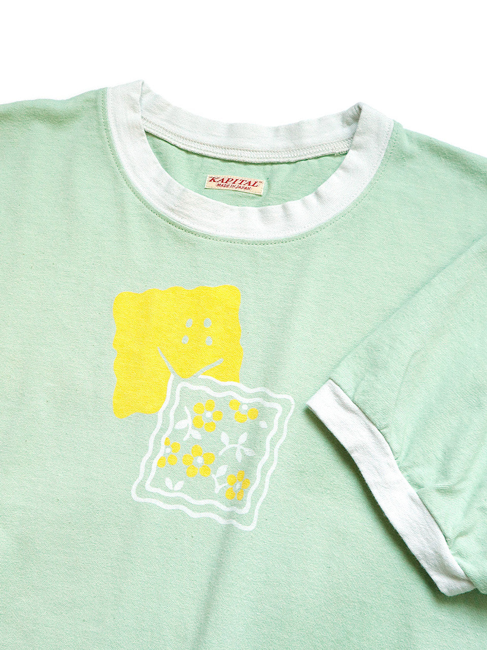 Kapital Tenjiku Ringer T (Peckish Rainbowy)