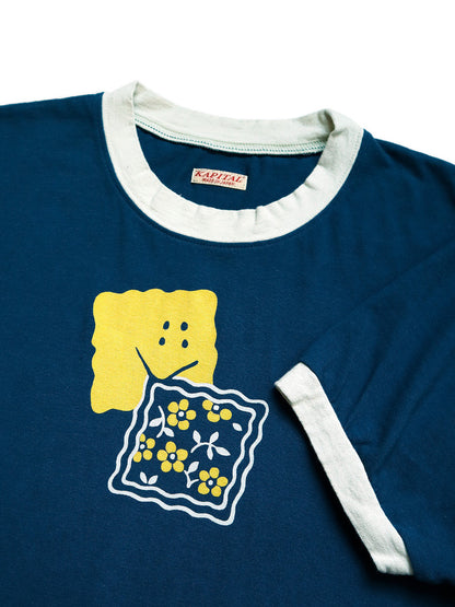 Kapital Tenjiku Ringer T (Peckish Rainbowy)