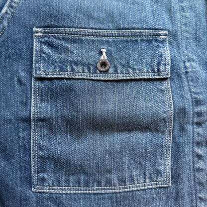 Kapital 12oz Denim Cactus Coverall (Peckish Amigo Sleeve Model)