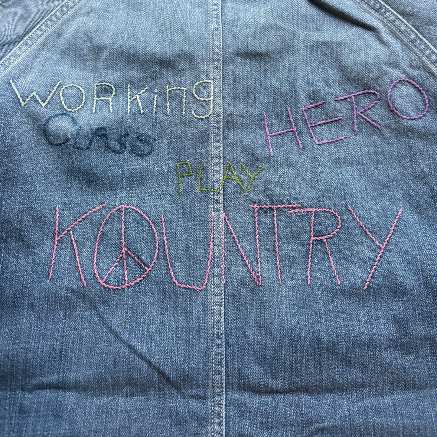 Kapital 12oz Denim Cactus Coverall (Peckish Amigo Sleeve Model)