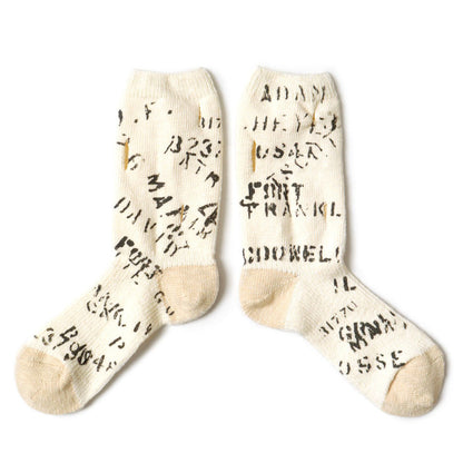 Kapital Army Graffiti Punching Socks
