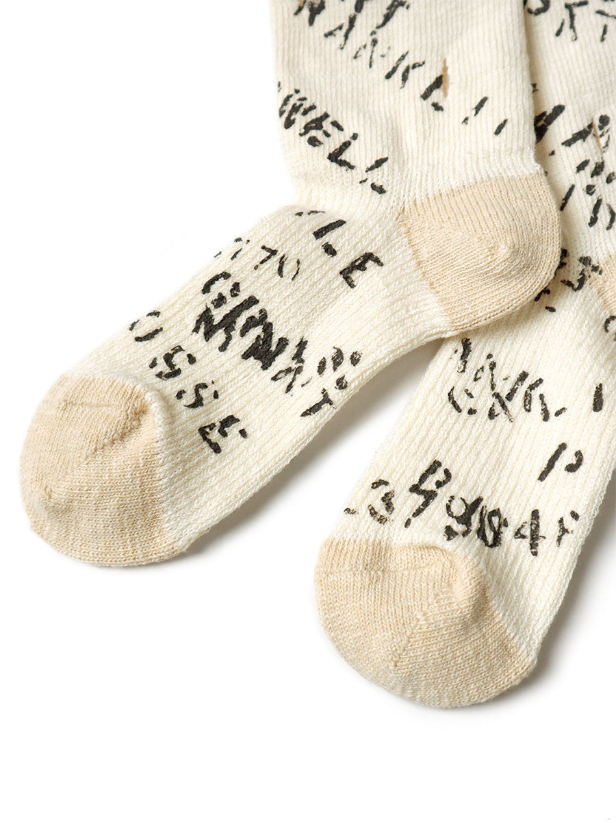 Kapital Army Graffiti Punching Socks