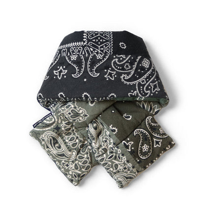Kapital Flannel Bandana Print Reversible Kesa Scarf