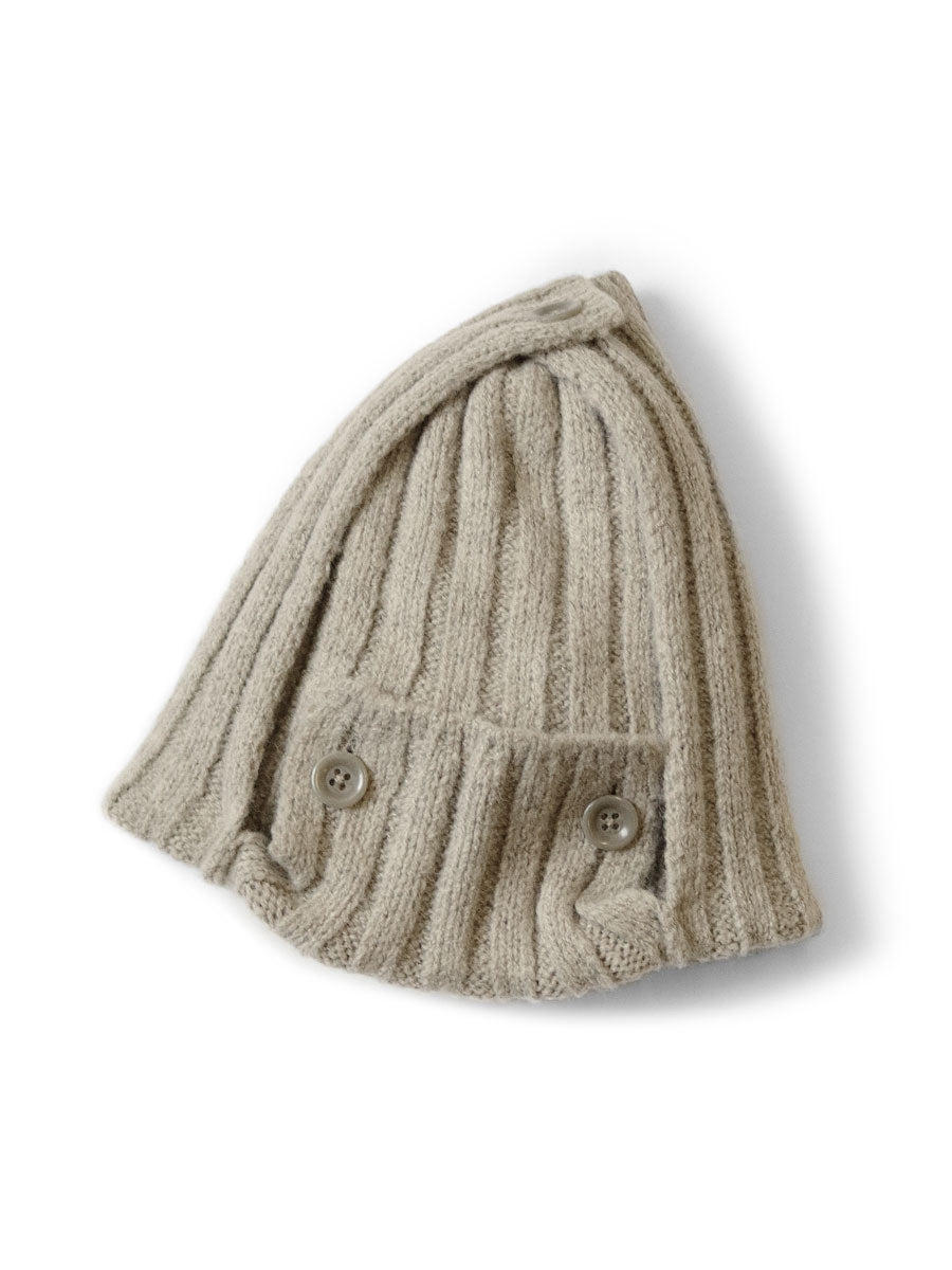 Kapital 5G Wool 3x3 Rib Hunting Knit Cap