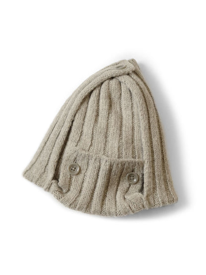 Kapital 5G Wool 3x3 Rib Hunting Knit Cap