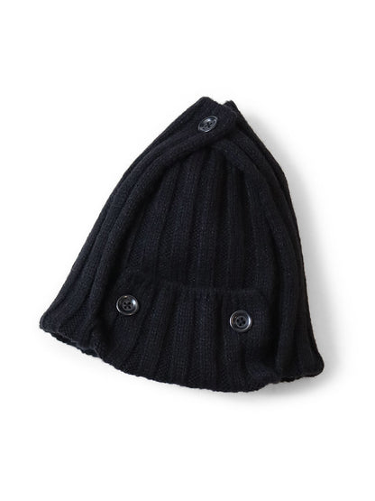 Kapital 5G Wool 3x3 Rib Hunting Knit Cap