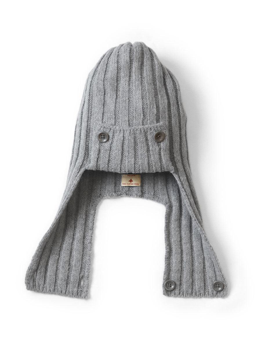 Kapital 5G Wool 3x3 Rib Hunting Knit Cap