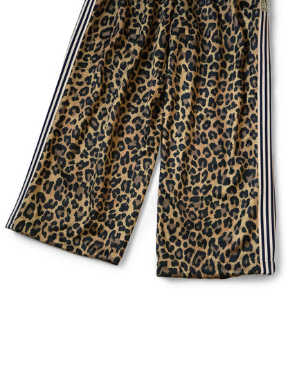 Kapital Smooth Jersey Leopard Print Stuntman Baggy Track Pants