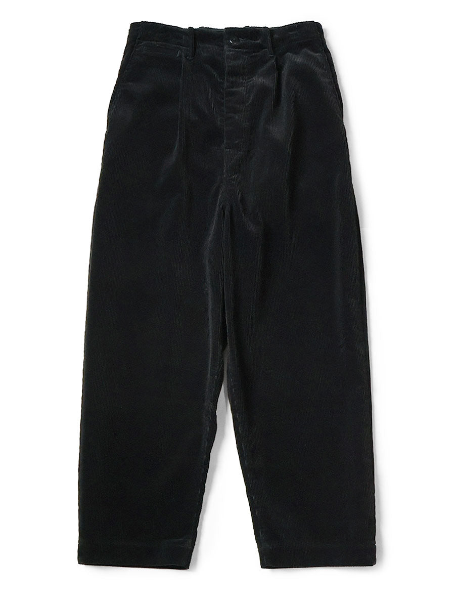 Kapital 7-Wale Corduroy High Waisted Nime Pants